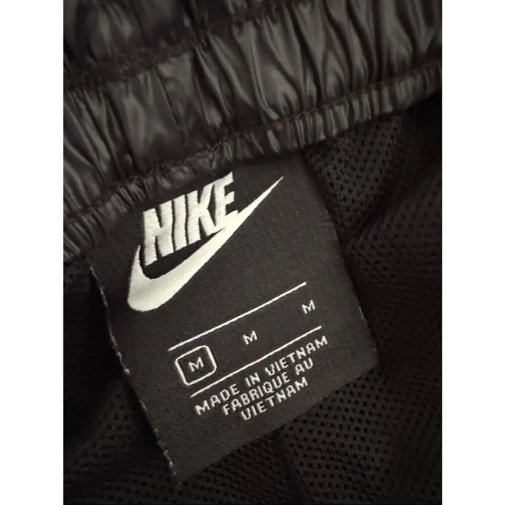 NIKE Sportswear Black Elastic Drawstring Waist Rebel cargo pants EUC
